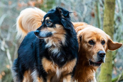 Husky vs Golden Retriever: Behavior Differences